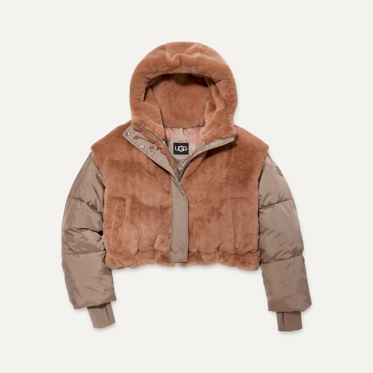 UGG Keeley Conv Puffer Faux Fur Jacket for Women UGG